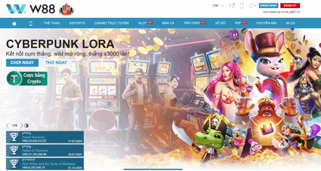 slot W88